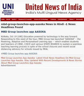 MBD Groups launches app AASOKA